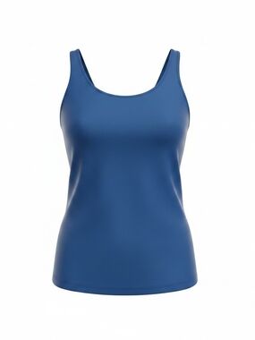 Cato Blue Scoop Neck Tank Top